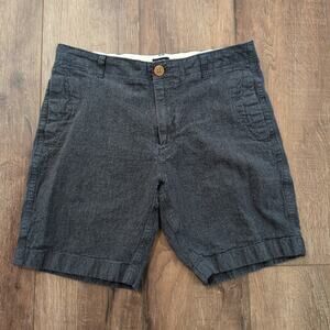 J.CREW Linen-Cotton Beach Short Men's Size 33x8 Beach Summer